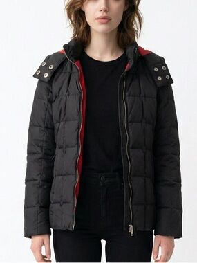 GAP | Black Puffer Jacket Sz M